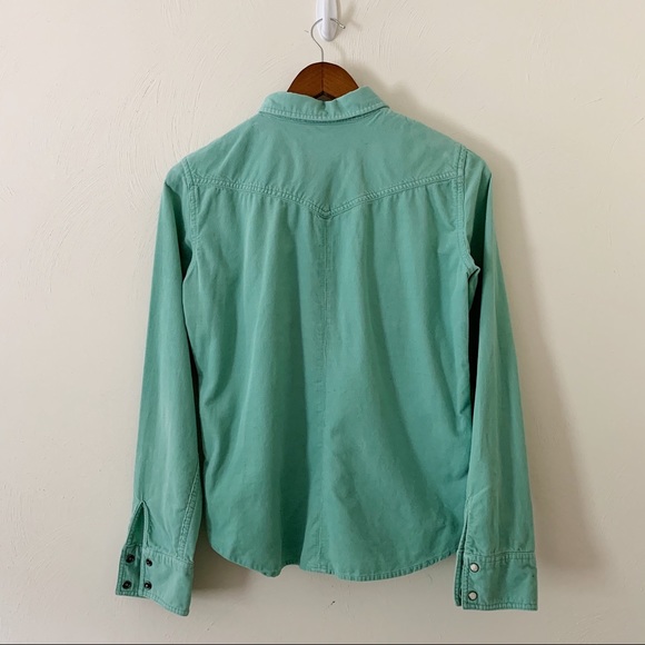 American Eagle Corduroy Button-Down Size S - Picture 3 of 5